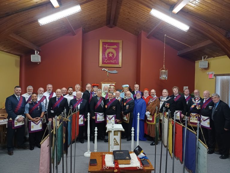 All 5 Chapters have conferred the Royal Arch Degree on 8 candidates