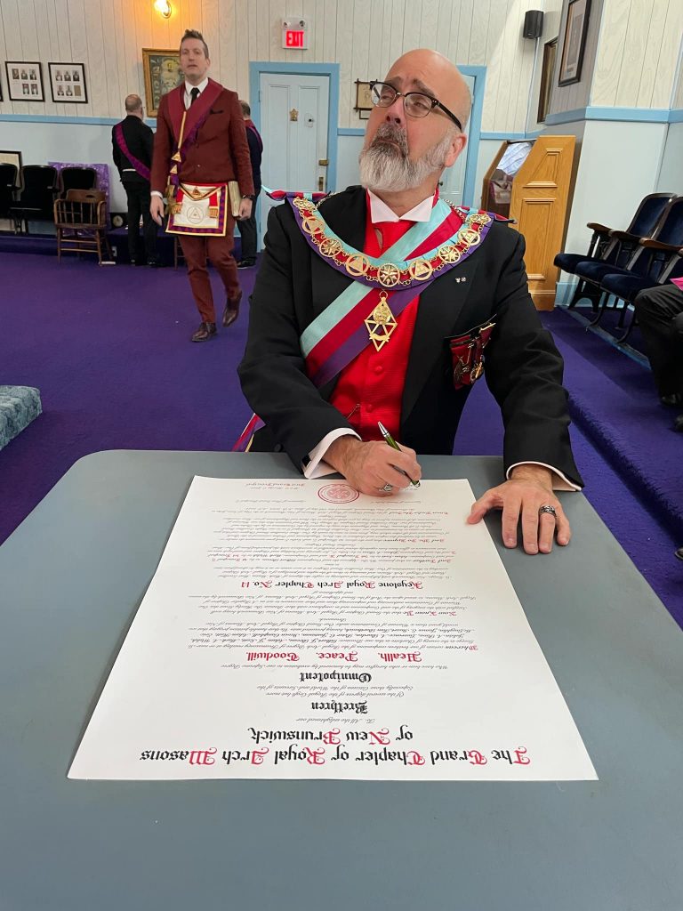 Keystone Chapter No.14 Consécration March 29, 2025