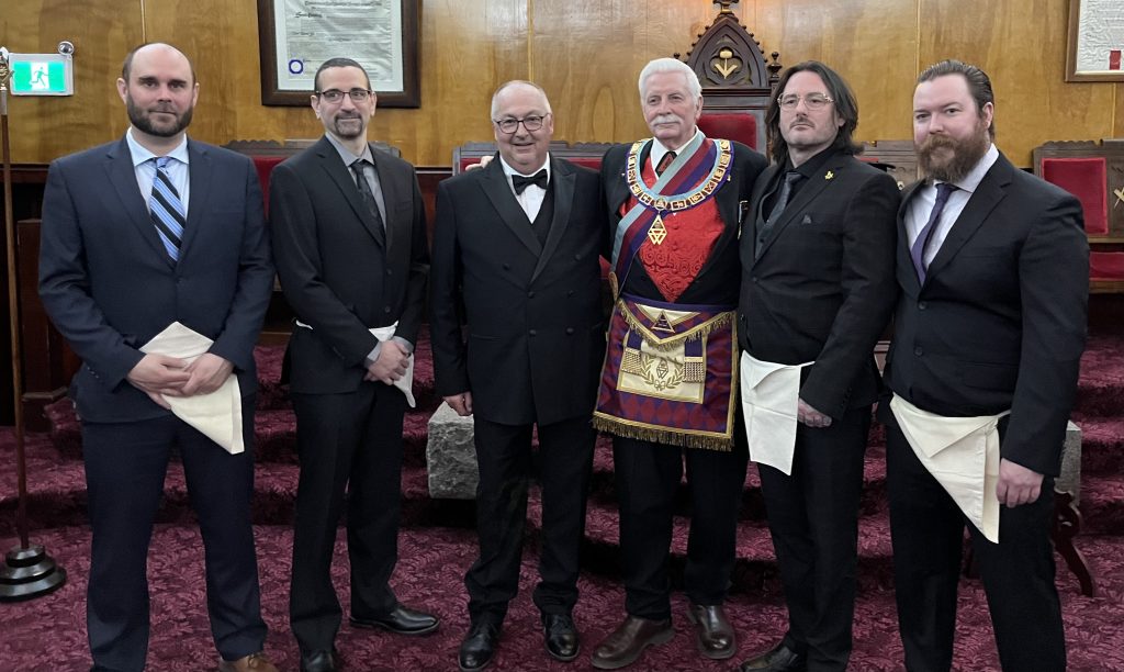 MMM degree Candidates Sussex Chapter No. 9 - Apr 14, 2025