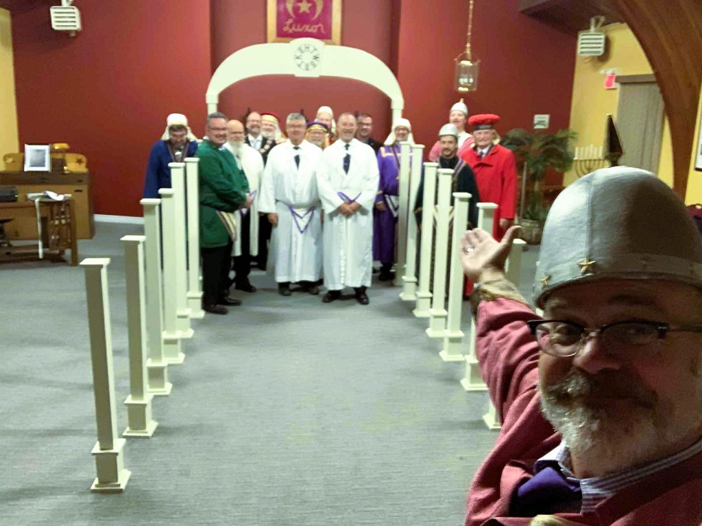 Saint John Council No 1 plus Eric selfie