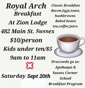 Royal Arch Breakfast at Zion Lodge
