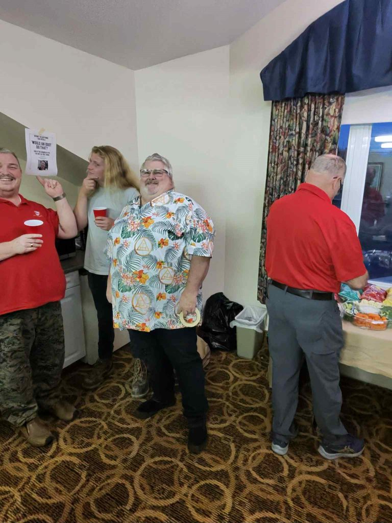 The sign was meant for them