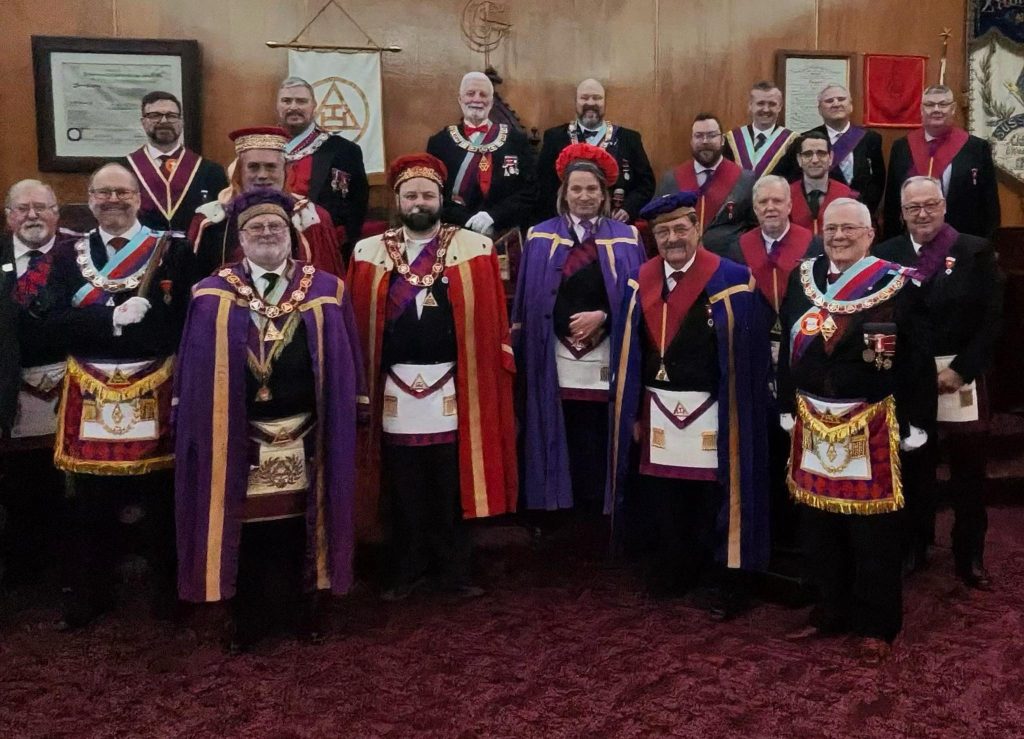 Officer Installations of Carleton 1, Botsford 7, Sussex 9 and Keystone 14 Chapters of the Grand Chapter of Royal Arch Masons of New York Rite Masons Of New Brunswick Mar 28 2026